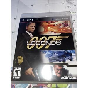 007 Legends PlayStation 3 PS3 Complete CIB Tested-working